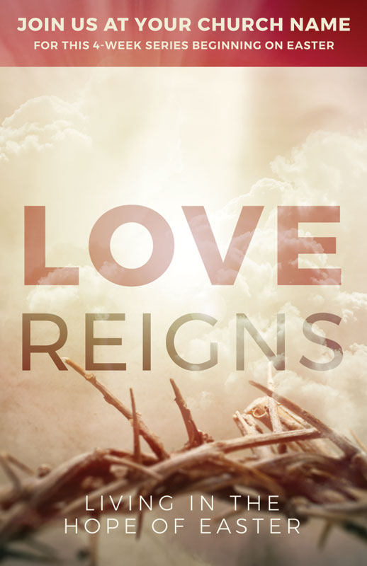 InviteCards, Easter, Love Reigns, 4.25 x 2.75