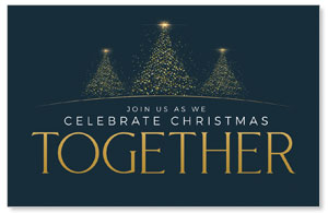 Celebrate Christmas Together Medium InviteCards