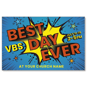 Best Day Ever Medium InviteCards