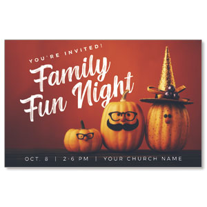 Family Fun Night Medium InviteCards