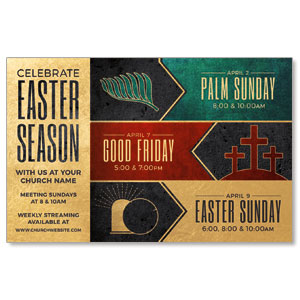 Easter Season Icons Medium InviteCards