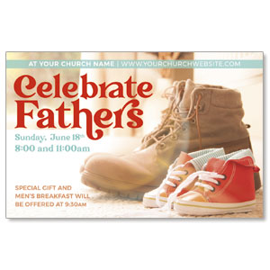 Celebrate Fathers Medium InviteCards