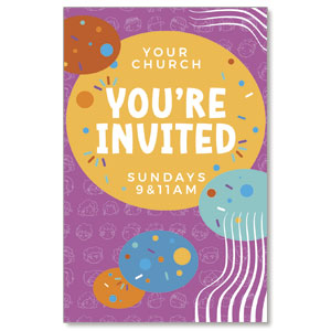 Confetti Kids Medium InviteCards