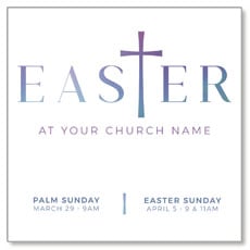 Easter Cross Hue 