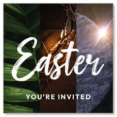 Easter Holy Week Invite 