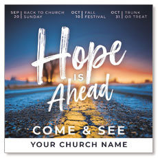 Hope Is Ahead 