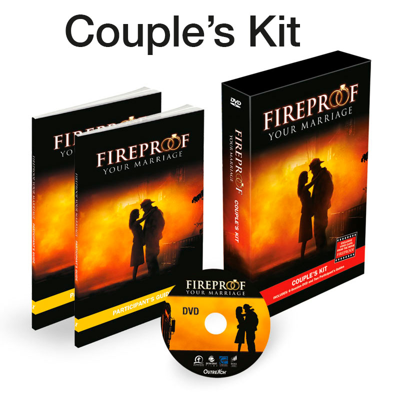 Small Groups, Fireproof and Love Dare, Fireproof Your Marriage Couples Kit