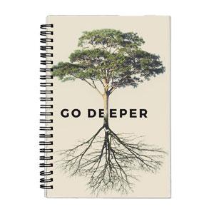 Go Deeper Tree Lined Journal