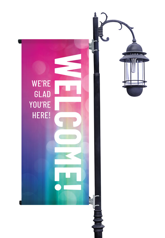 Banners, Colorful Lights Products, Colorful Lights, 2' x 5'