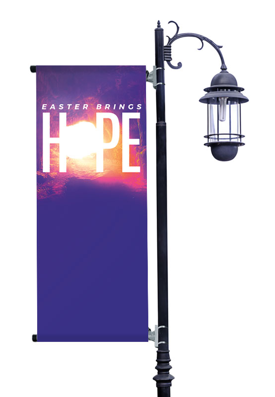 Banners, Easter, Easter Hope Tomb, 2' x 5'