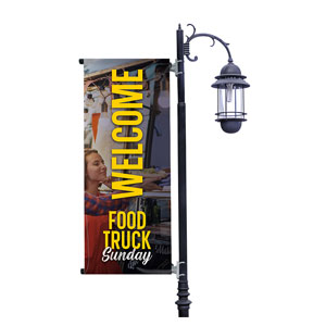 Food Truck Sunday Light Pole Banners