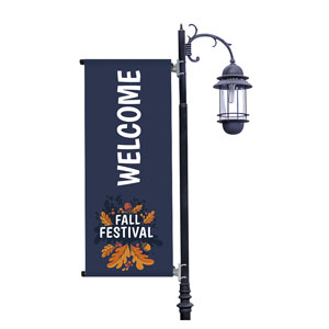 Fall Festival Invited Light Pole Banners