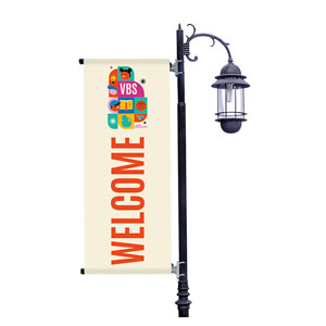 Modern Kids VBS Light Pole Banners