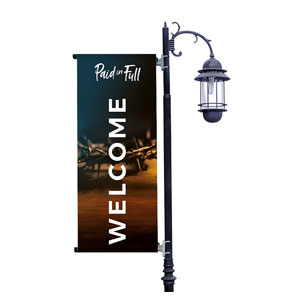 Easter Paid In Full Light Pole Banners