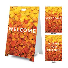 A Time for Change Fall Leaves 
