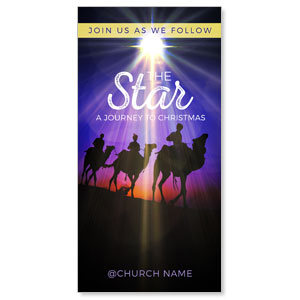 The Star: A Journey to Christmas 11" x 5.5" Oversized Postcards