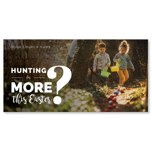 Hunting This Easter 11" x 5.5" Oversized Postcards