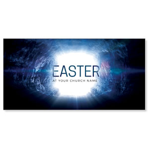 Easter Tomb 11" x 5.5" Oversized Postcards