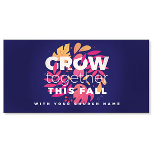 Grow Together Fall 11" x 5.5" Oversized Postcards