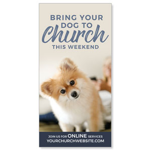 Dog This Weekend 11" x 5.5" Oversized Postcards