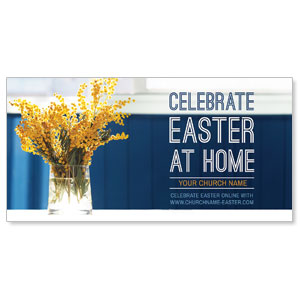 Easter At Home 11" x 5.5" Oversized Postcards