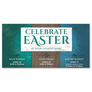 Easter Journey Trio 11" x 5.5" Oversized Postcards