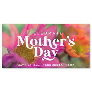 Mother's Day Bloom 11" x 5.5" Oversized Postcards