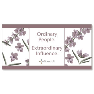 Ordinary People, Extraordinary Influence 11" x 5.5" Oversized Postcards