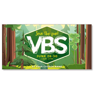 VBS Forest 11" x 5.5" Oversized Postcards