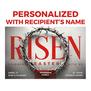 Red Risen Crown (Personalized) Personalized IC