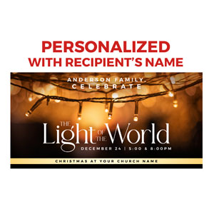 Celebrate Light of the World Personalized OP