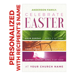 Easter Week Colors Personalized IC