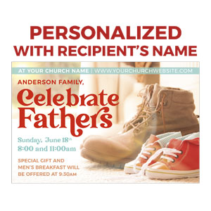 Celebrate Fathers Personalized IC