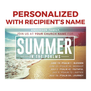Summer in the Psalms Personalized IC