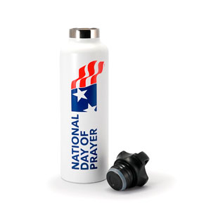 National Day of Prayer Water Bottle Promotional Items