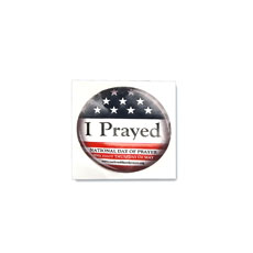 National Day of Prayer "I Prayed" Stickers - 100 Pack 