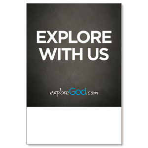 Explore God Explore with Us Posters