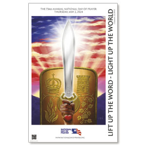 National Day of Prayer 2024 Theme Large Poster Posters