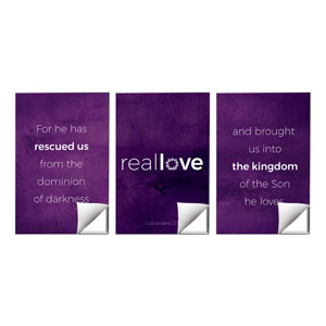 Real Love Crown Triptych 24 x 36 Quick Change Art