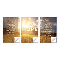 Hope Is Here Fall Triptych 
