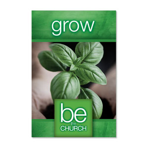 Be the Church Grow 23" x 34.5" Rigid Wall Art