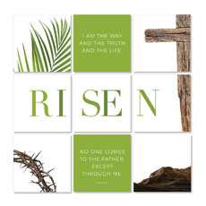 Easter Week Icons Risen Set 