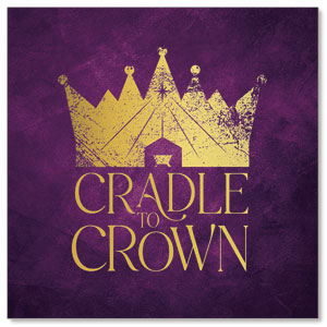 Cradle To Crown 23" x 23" Rigid Wall Art