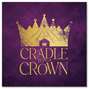 Cradle To Crown 34.5" x 34.5" Rigid Wall Art