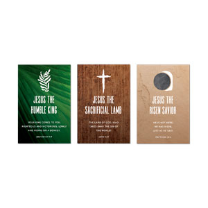 Easter Icons Paper Triptych 23" x 34.5" Rigid Wall Art