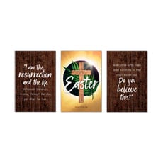 Easter Layers Triptych 