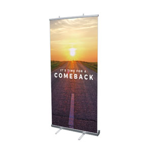 Comeback Sunrise 4' x 6'7" Vinyl Banner