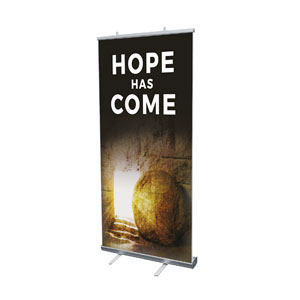 Hope Has Come Tomb 4' x 6'7" Vinyl Banner