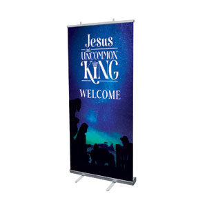 Jesus Uncommon King 4' x 6'7" Vinyl Banner
