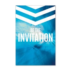 Chevron Blue Be The Invitation 